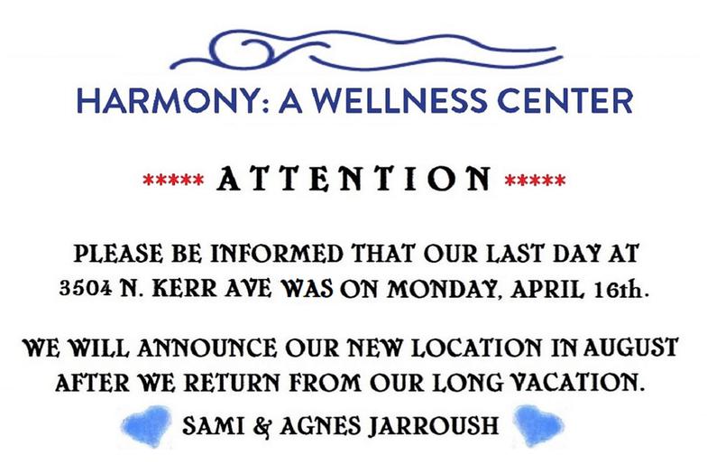 Harmony A Wellness Center Wilmington, NC 28405